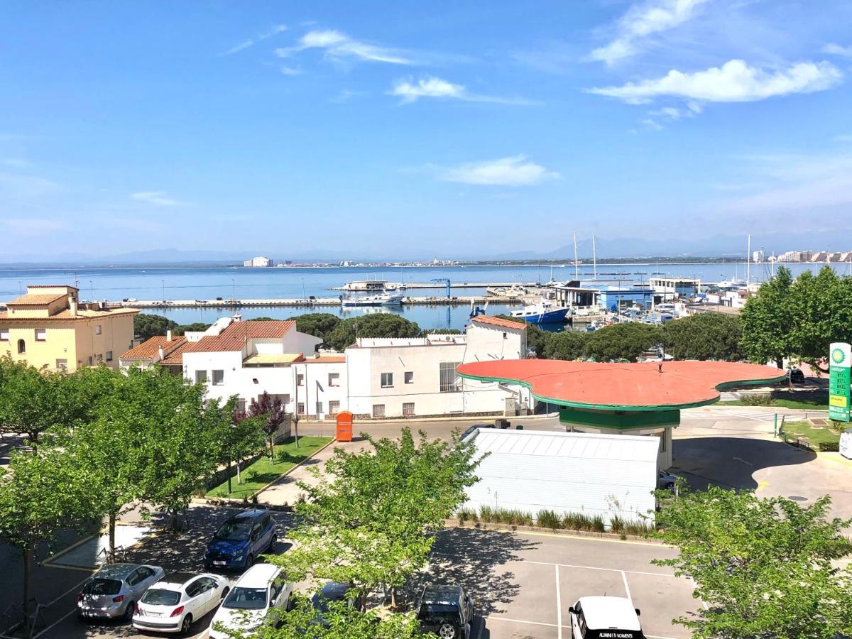 Roc Mar 4 3A - Apartamento Cerca Del Centro Y De La Playa - Terraza Con Vistas Al Mar Y Al Puerto Ρόζες Εξωτερικό φωτογραφία